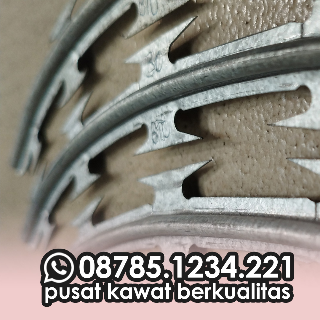 kawat silet pagar bto 22