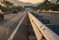 JUAL GUARDRAIL JALAN TOL JAWA TIMUR