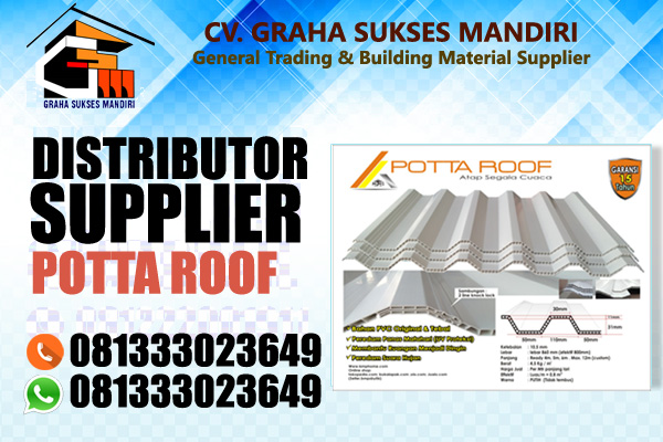 ATAP PVC POTTA ROOF SURABAYA