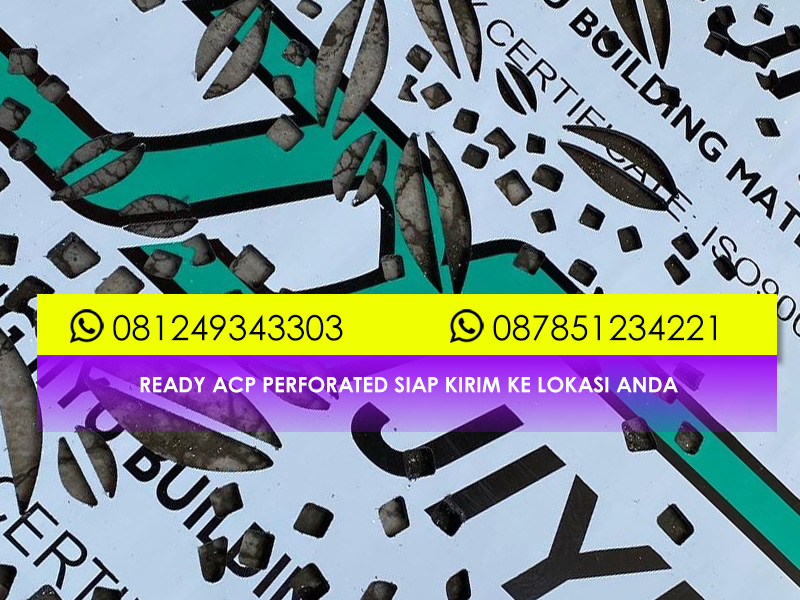 ACP Perforated Panel Murah Berkualitas Merk ACP Jiyu